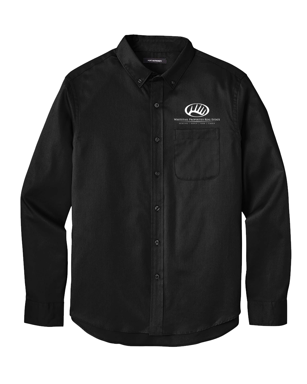 Whitetail Properties Black Long Sleeve