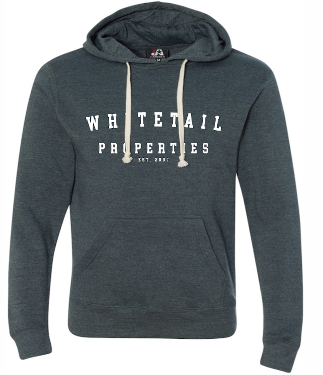 Navy Tri-blend Hoodie